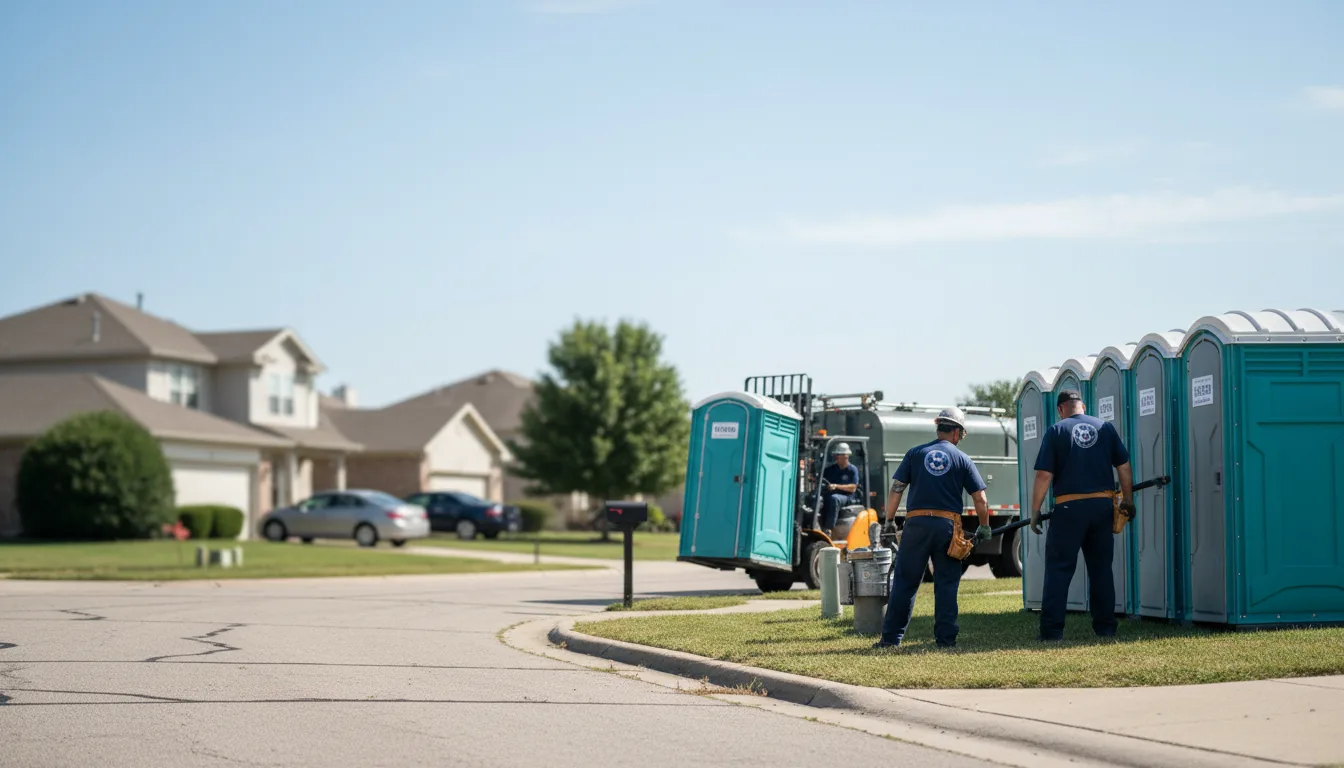 Porta Potty Rental in Fate, TX near me